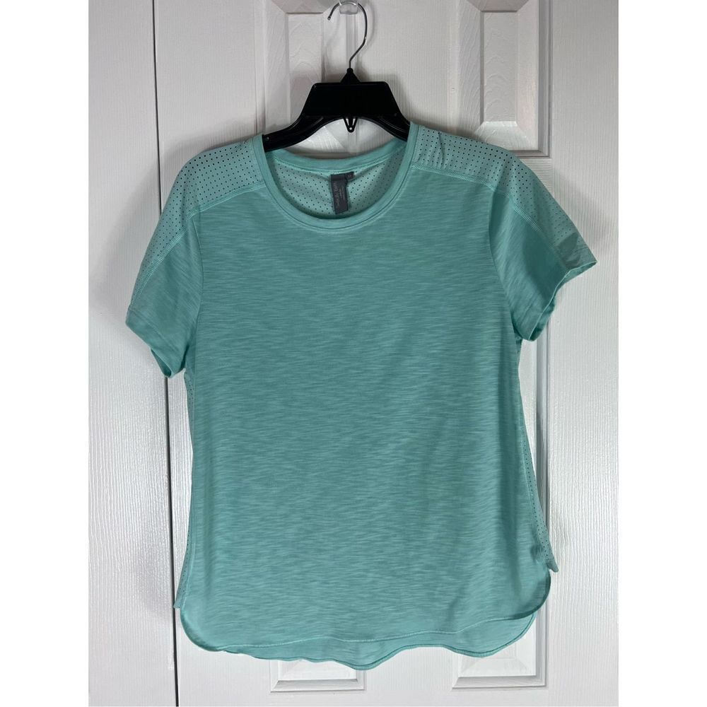 Sweaty Betty Womens Teal Blouse Size M